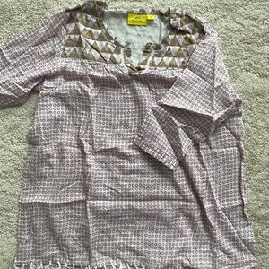 Roller Rabbit cotton gauze coverup